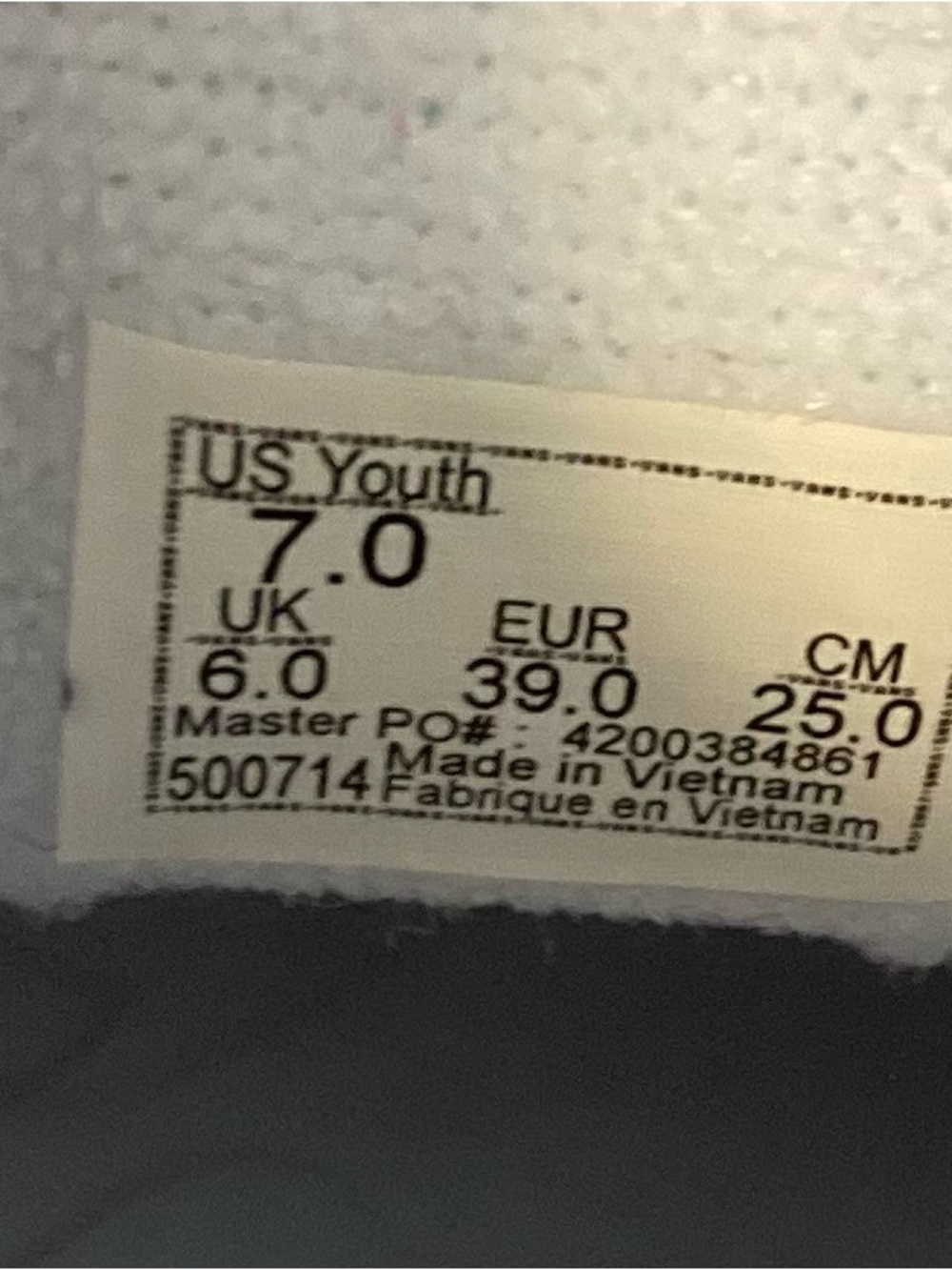 Vans Kids White Low-Top Leather Sneakers - Picture 6 of 6